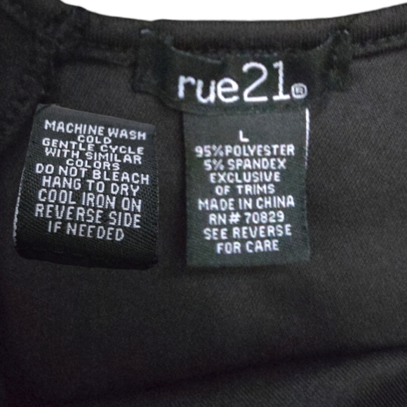 RUE21 Little Black Dress - L - Picture 5 of 10